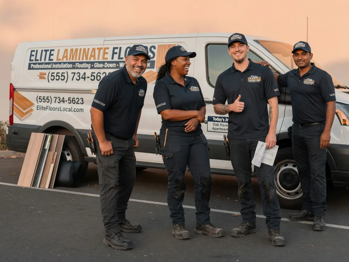 Laminate flooring installation company in Chandler, OK